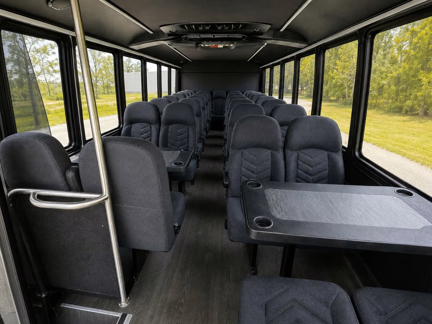 20 passenger minibus inside