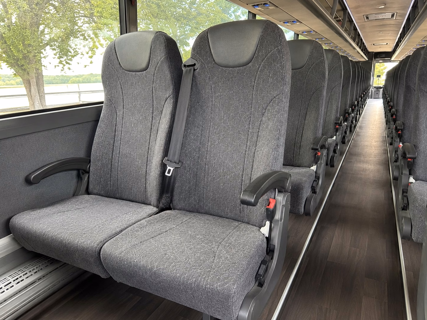 how bus type and size affect charter bus prices in salinas california