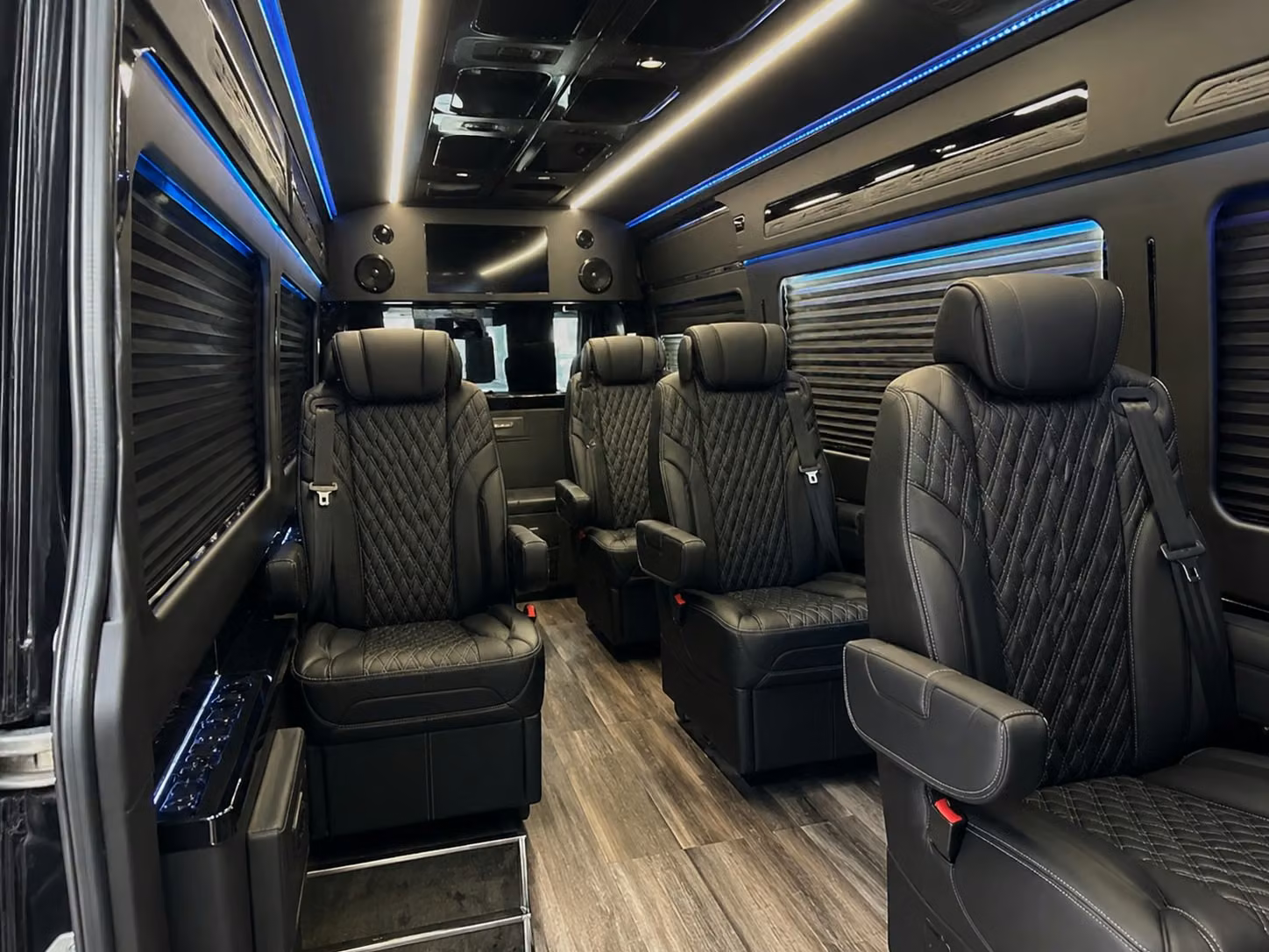 sprinter van with driver interior
