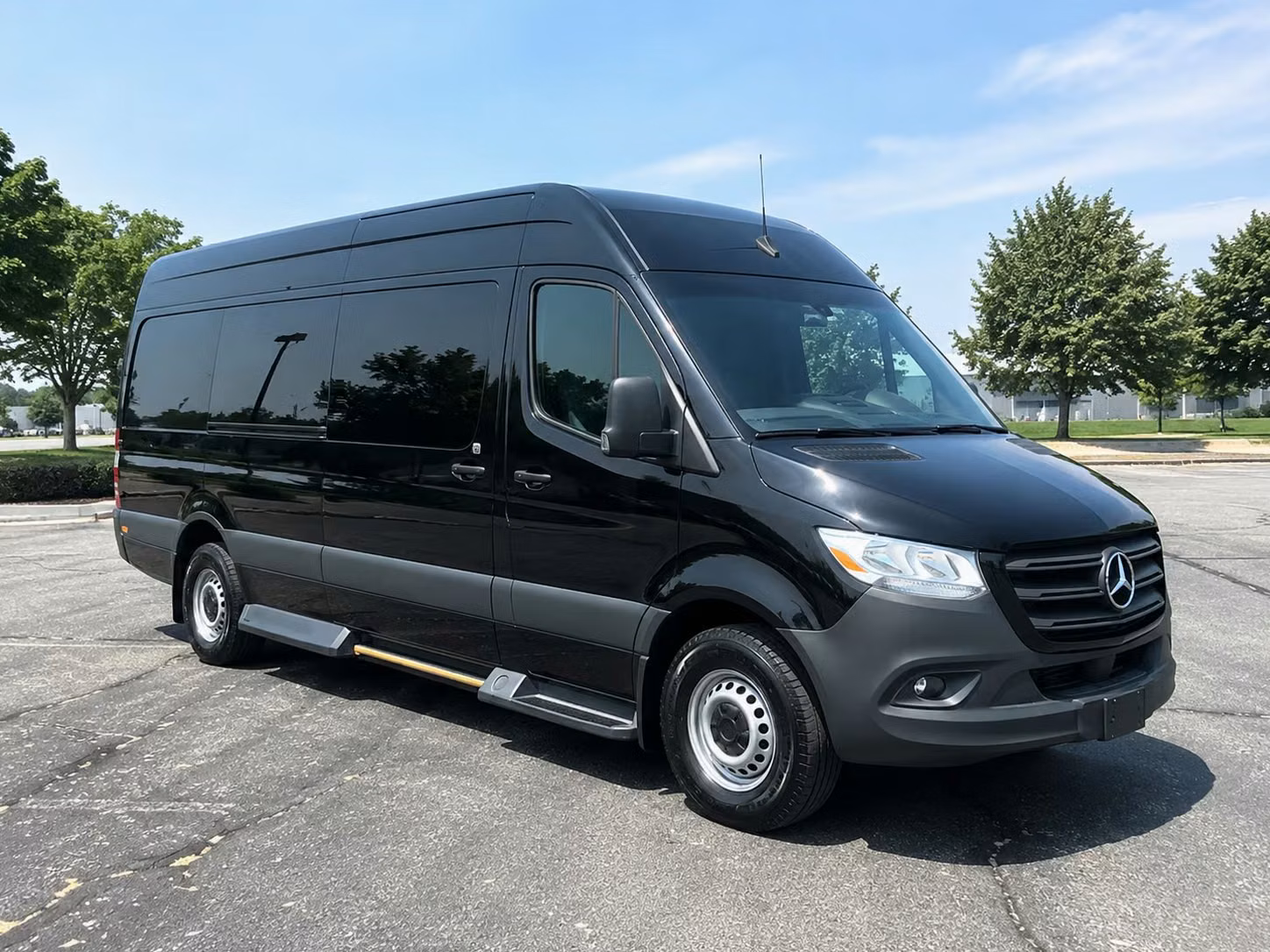 sprinter van with driver